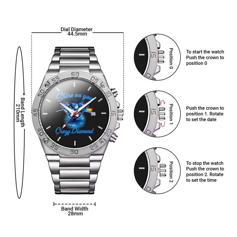 Pink Floyd The Endless River Gentleman Powermatic Silver Watch Pink Floyd The Endless River Gentleman Powermatic Silver Watch
