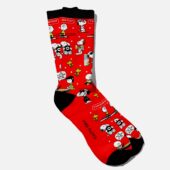 Snoopy And Charlie Brown The Wall Dsotm Pink Floyd Socks 1 - OtherBrick