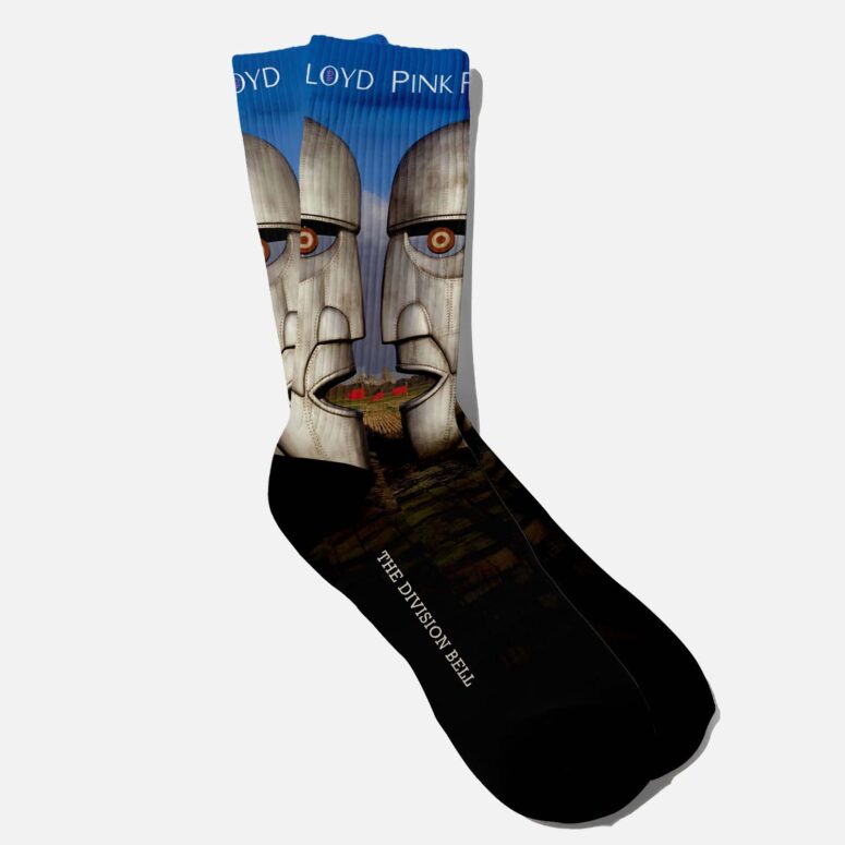 The Division Bell Morning Cathedral Pink Floyd 1994 Socks