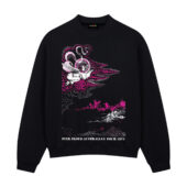 The Early Years 1965 1972 Memorabilia Front Sweatshirt Black - OtherBrick