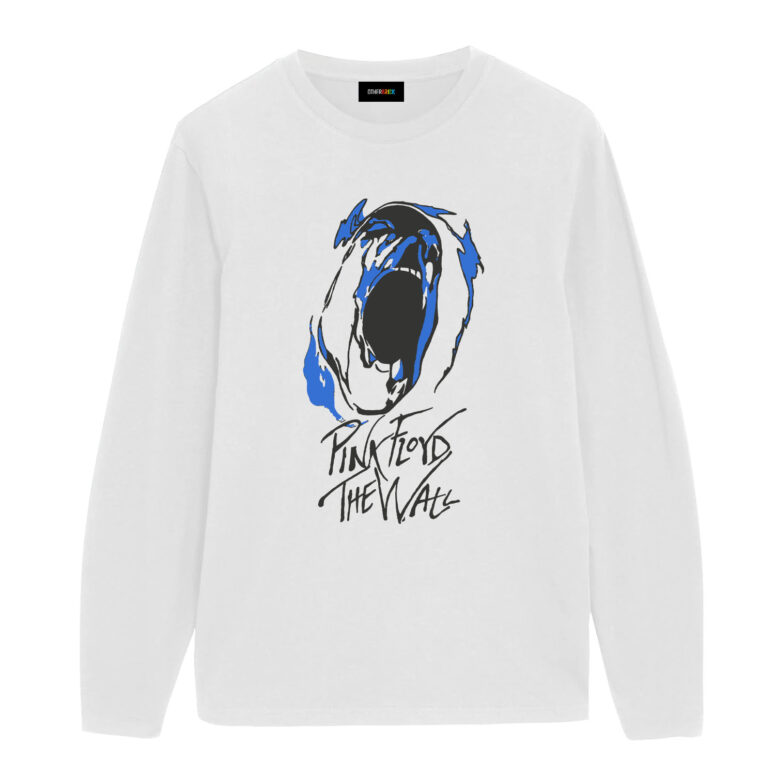 The Wall Screaming Face Illustration Pink Floyd Shirt The Wall Screaming Face Illustration Pink Floyd Shirt