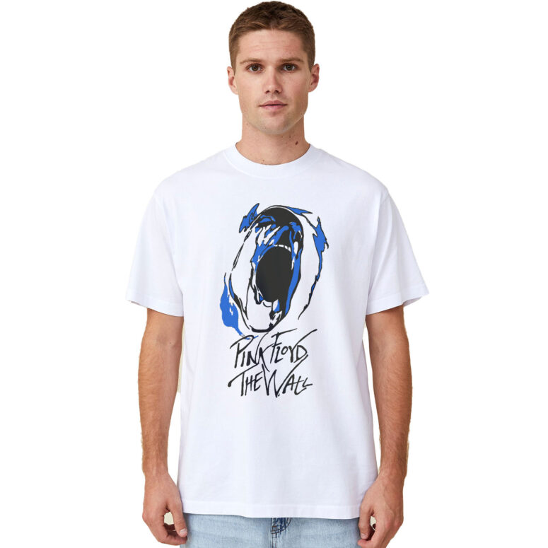 The Wall Screaming Face Illustration Pink Floyd Shirt The Wall Screaming Face Illustration Pink Floyd Shirt