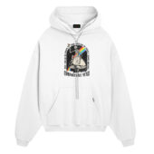 The Child Is Grown Comfortably Numb X Dsotm Skeleton Front Hoodie White - OtherBrick