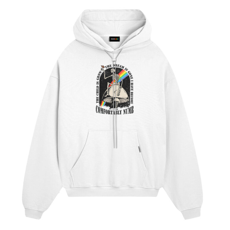 The child Is Grown Comfortably Numb x DSOTM Skeleton Shirt