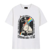 The Child Is Grown Comfortably Numb X Dsotm Skeleton Front Tshirt White - OtherBrick