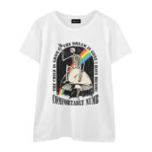 The Child Is Grown Comfortably Numb X Dsotm Skeleton Front Wtee White - OtherBrick