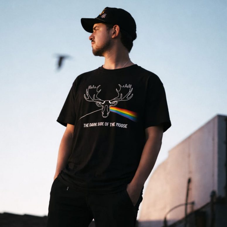 The Dark Side Of The Moose Pink Floyd Shirt