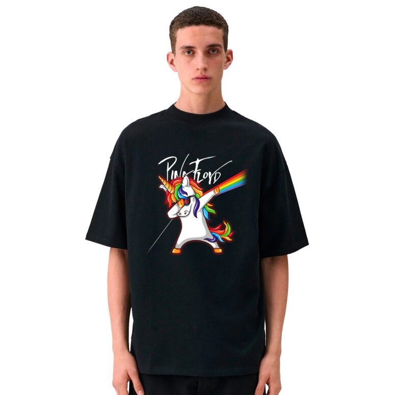 Dabbing Unicorn Dark Side Of The Moon Pink Floyd Shirt