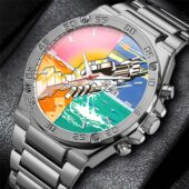 Welcome To The Machine Pink Floyd Gentleman Powermatic Silver Watch Silver - OtherBrick