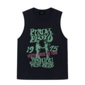 Wish You Were Here North American Tour 1975 Front Tank Black - OtherBrick