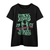 Wish You Were Here North American Tour 1975 Front Wtee Black - OtherBrick