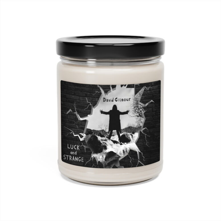 David Gilmour Luck And Strange 2024 Tour In Black Wall Candle