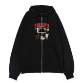 Front Ziphoodie Black - OtherBrick