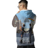 Hoodie Back Pink Floyd Wish You Were Here Handshake X Dsotm 3d Hoodiee - OtherBrick