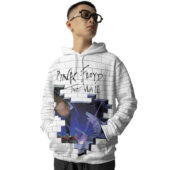 Hoodie Front Pink Floyd Rock Band The Wall Album Cover 3d Hoodie - OtherBrick