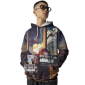 Hoodie Front Pink Floyd Wish You Were Here Animals Pig Fly 3d Hoodie - OtherBrick