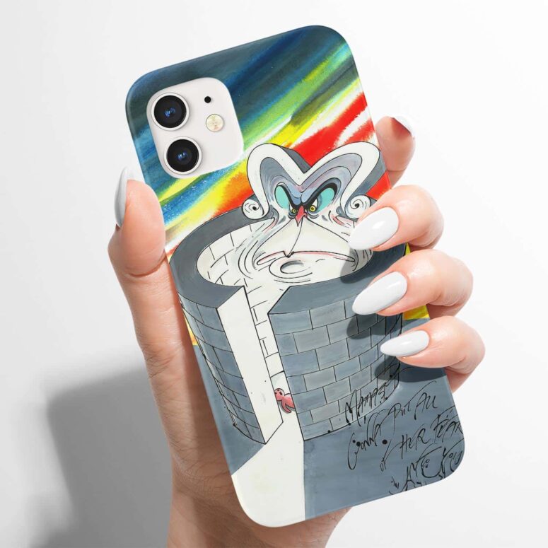 Mother with Pink The Wall Illustration Phone Case
