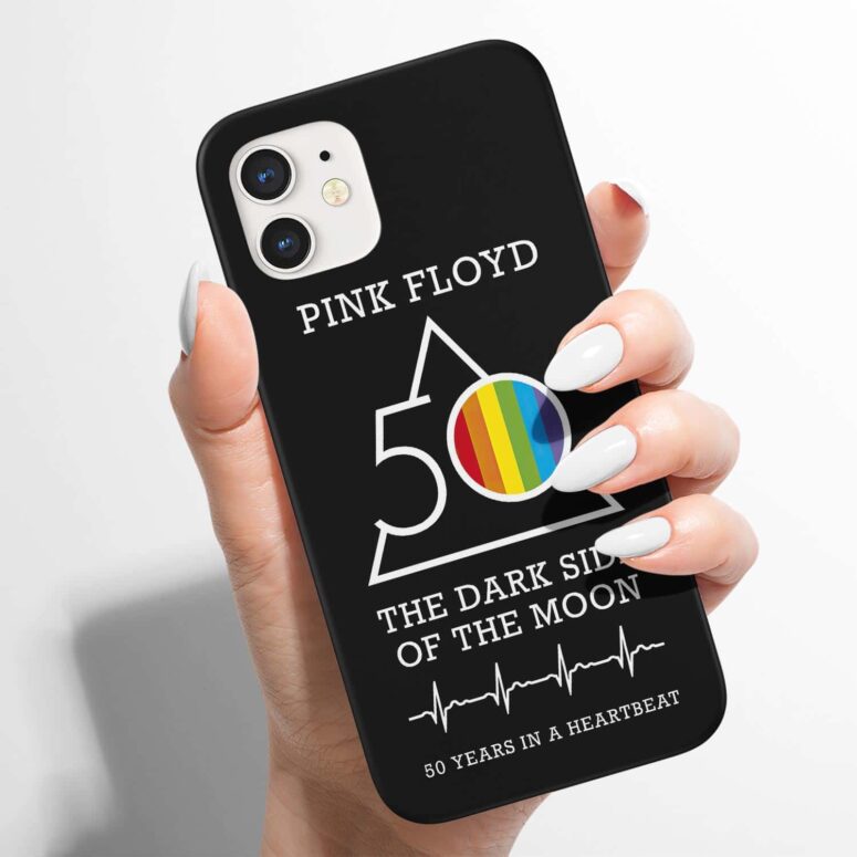 The Dark Side Of The Moon 50 years in a heartbeat Phone Case The Dark Side Of The Moon 50 years in a heartbeat Phone Case