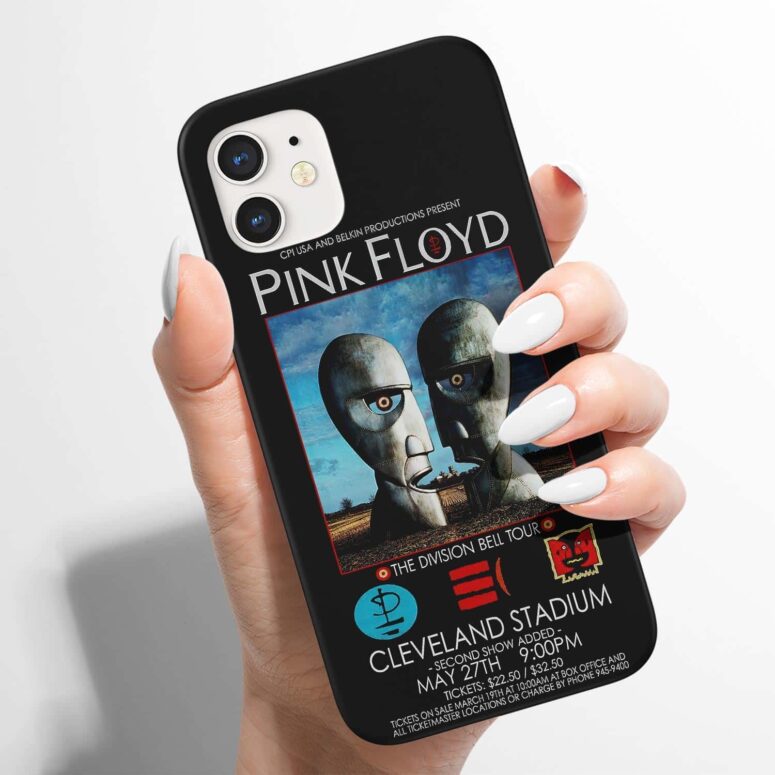 The Division Bell Tour Pink Floyd 1994 Cleveland Concert Phone Case The Division Bell Tour Pink Floyd 1994 Cleveland Concert Phone Case