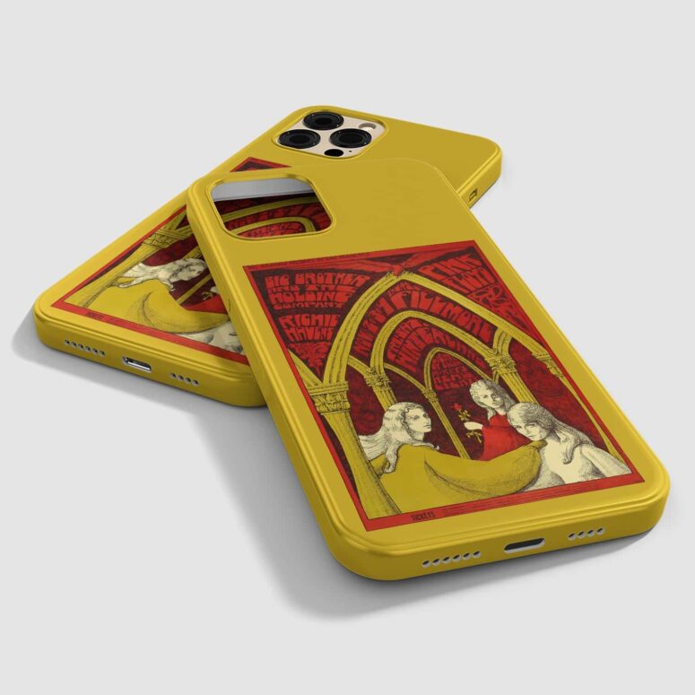 Pink Floyd 1967 Concert Psychedelic Art Teacher Nouveau Style Phone Case