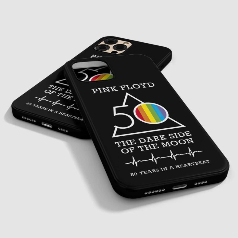 The Dark Side Of The Moon 50 years in a heartbeat Phone Case The Dark Side Of The Moon 50 years in a heartbeat Phone Case