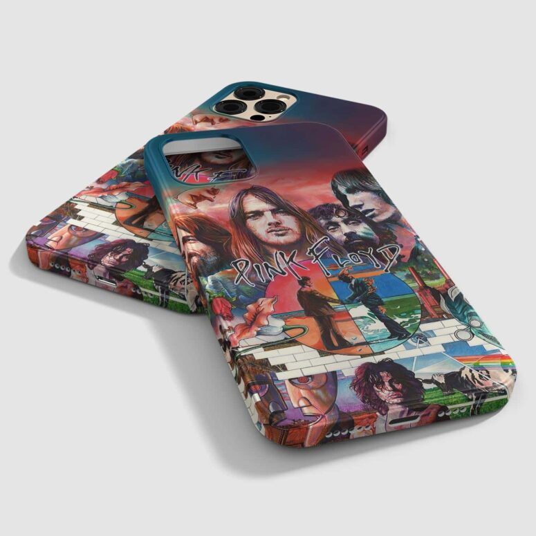 The Wall WYWH Animals Division Bell Atom Heart Mother Collage Art Phone Case The Wall WYWH Animals Division Bell Atom Heart Mother Collage Art Phone Case