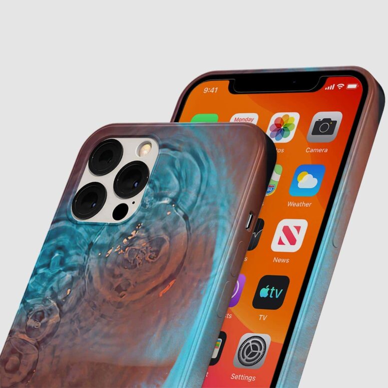 Meddle Album Cover 1971 Phone Case Meddle Album Cover 1971 Phone Case