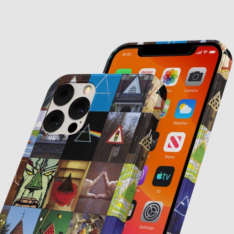 Pink Floyd Album Collage Phone Case