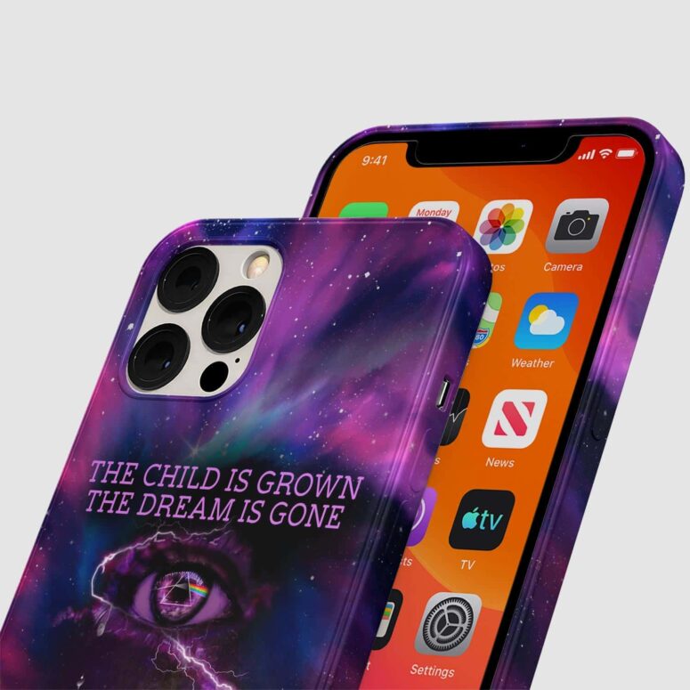 The Child Is Grown The Dream Is Gone I Have Become Comfortably Numb Lyric Phone Case The Child Is Grown The Dream Is Gone I Have Become Comfortably Numb Lyric Phone Case