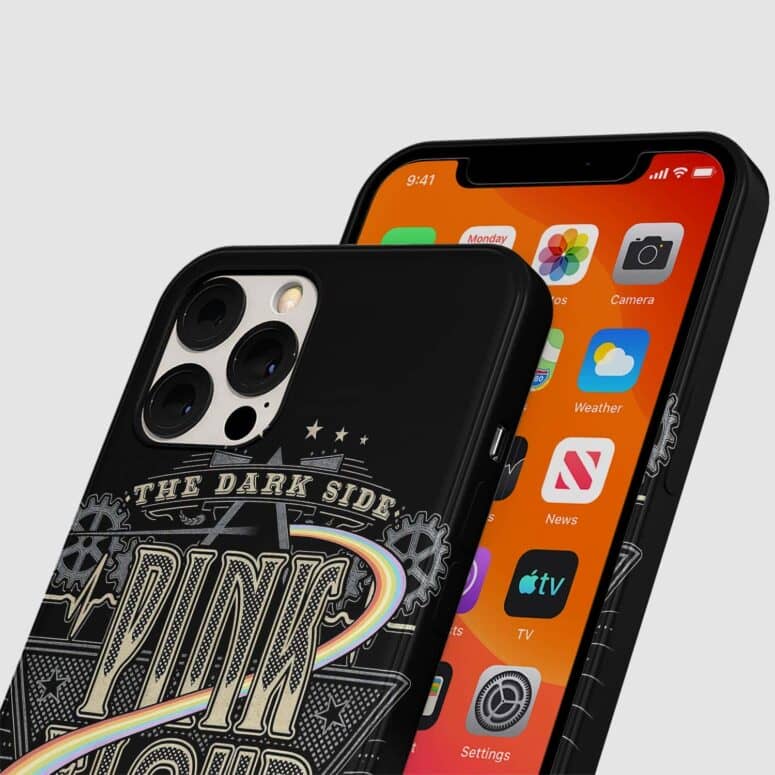 The Dark Side Of The Moon Time is Gone The Song is Over Phone Case The Dark Side Of The Moon Time is Gone The Song is Over Phone Case