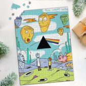 Puzzle1 Rick And Morty X Dark Side Of The Moon - OtherBrick