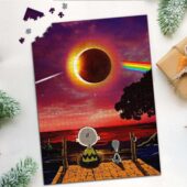 Puzzle1 Snoopy Dark Side Of The Moon Eclipse - OtherBrick
