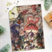 Puzzle1 The Wall Hammer Teacher Illustration Art - OtherBrick