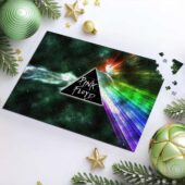 Puzzle2 Dark Side Of Moon Galaxy Green - OtherBrick