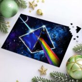 Puzzle2 Dark Side Of The Moon Cosmic Prism Rainbow Galaxy - OtherBrick