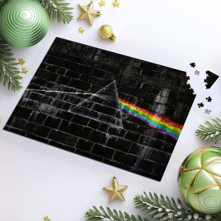 The Dark Side Of The Moon In The Wall Art Puzzle The Dark Side Of The Moon In The Wall Art Puzzle