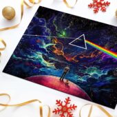 Puzzle3 Man And Dog Looking For Dark Side Of The Moon - OtherBrick