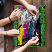 Puzzle3 Syd Barrett Pink Floyd Commemorative 1960s Psychedelic Art - OtherBrick