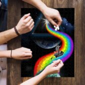 Puzzle3 The Endless River Dark Side Of The Moon - OtherBrick