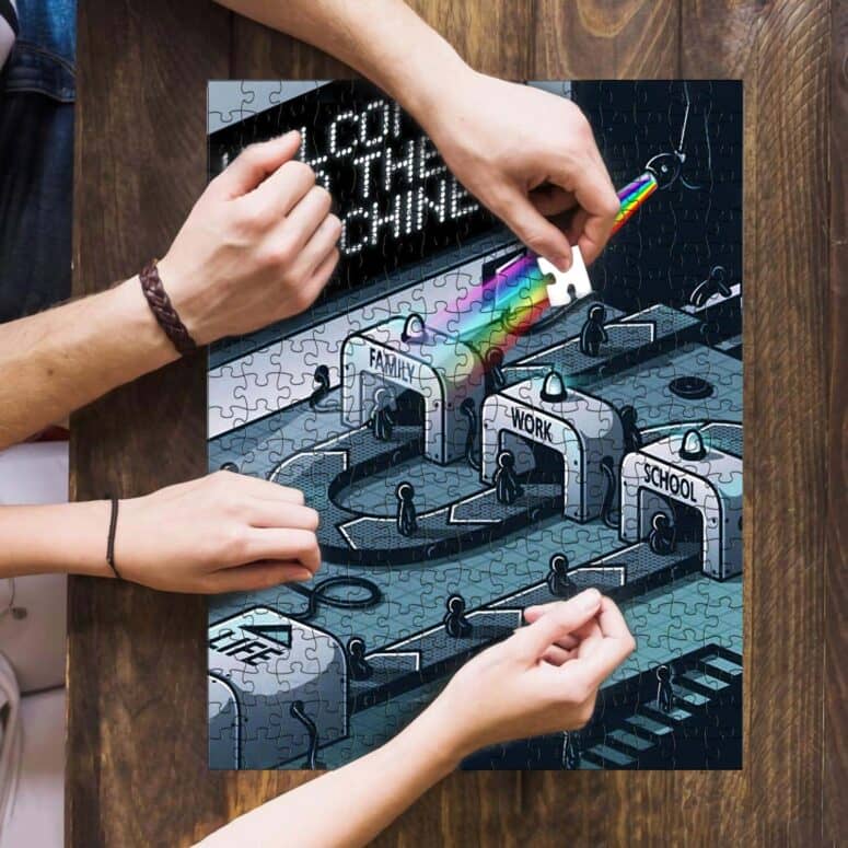 Welcome To The Machine Puzzle