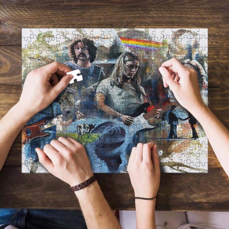Pink Floyd OilPaint Artwork Limited Edition Puzzle