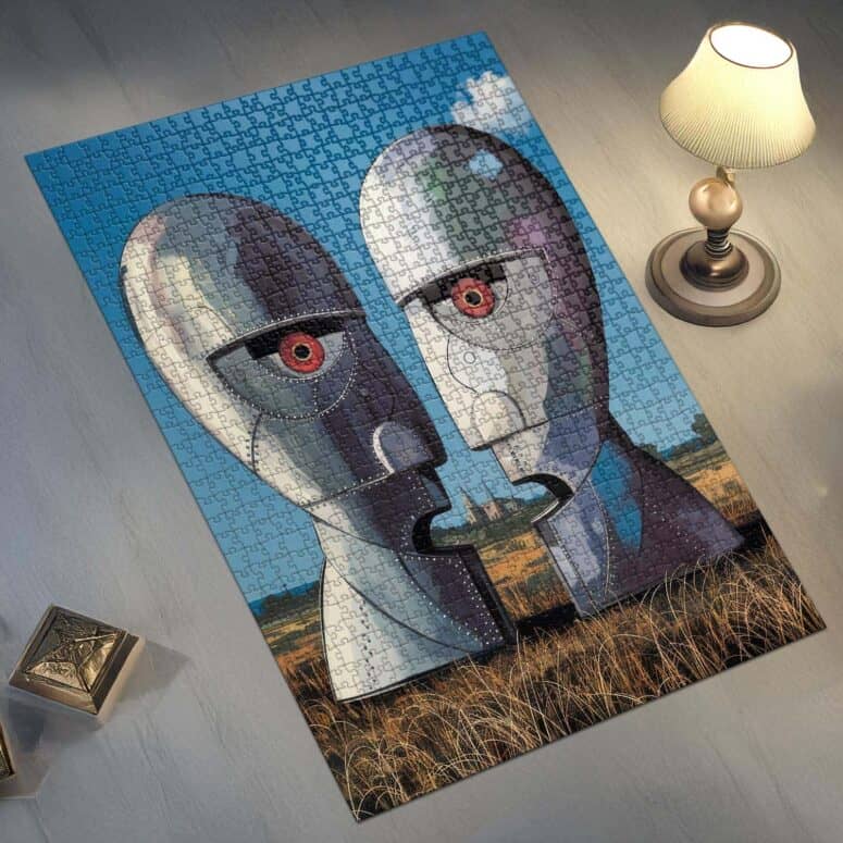 The Division Bell Morning Cathedral Pink Floyd 1994 Illustration Puzzle