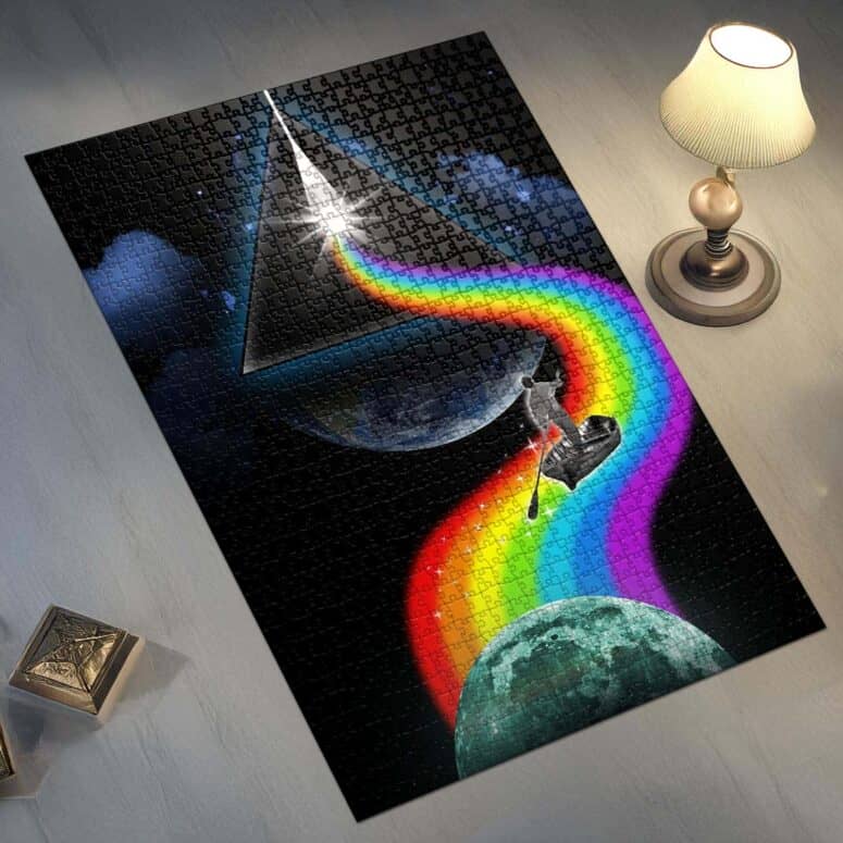 The Endless River Dark side of the moon Puzzle
