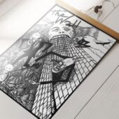 Pv1 The Wall Teacher Psychedelic Illustrator - OtherBrick