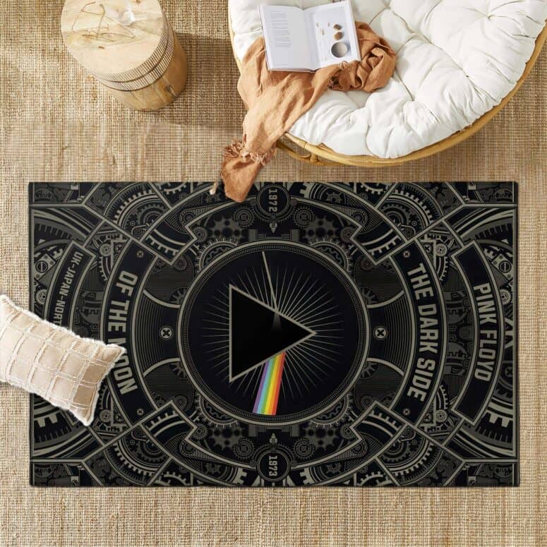 Dark Side Of The Moon Tour Pink Floyd Steampunk Rug