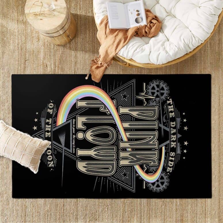 The Dark Side Of The Moon Time is Gone The Song is over Rug