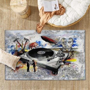 Turntable Animals Division Bell WYWH DSOTM Rug