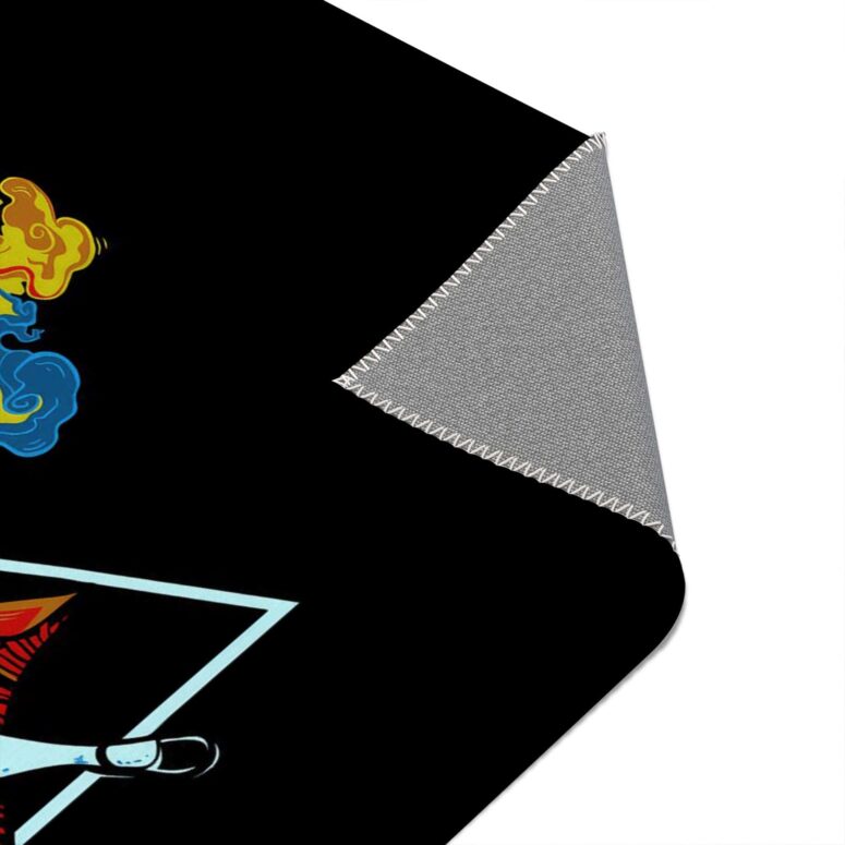 Alice In Wonderland Dark Side Of The Moon Rug