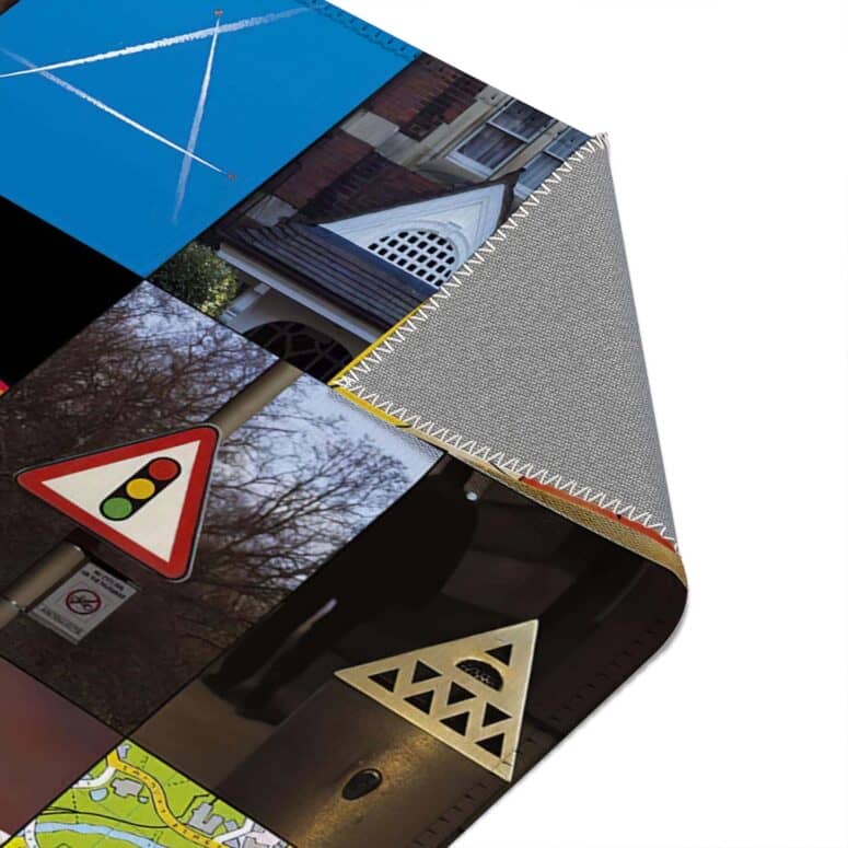 Pink Floyd Album Dark Side Of The Moon Collage Rug