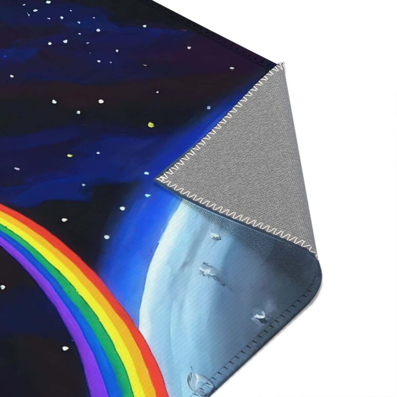 The Dark Side of the Moon Ancient Men Painting Rug
